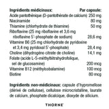 THORNE Thorne Stress B-Complex - Vitamin B Complex for Stress Support - 60 Capsules - 60 Servings
