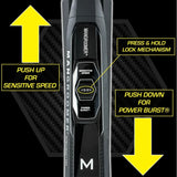 MANGROOMER - INTELLIMAX PRO - New Back Shaver with 2 Shock Absorber Flex Heads, Power Hinge, Extreme Reach Handle and Advanced 2.7" Extra-Wide Blade Design 2.0