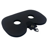 Godfrey Original Rowing Seat Pad, anti slip comfortable seat pad for in-boat and rowing machine, optional Clip for in-boat, perfect for Concept2, Peloton, Hydrow and Water Rowers (Mens with Clip)