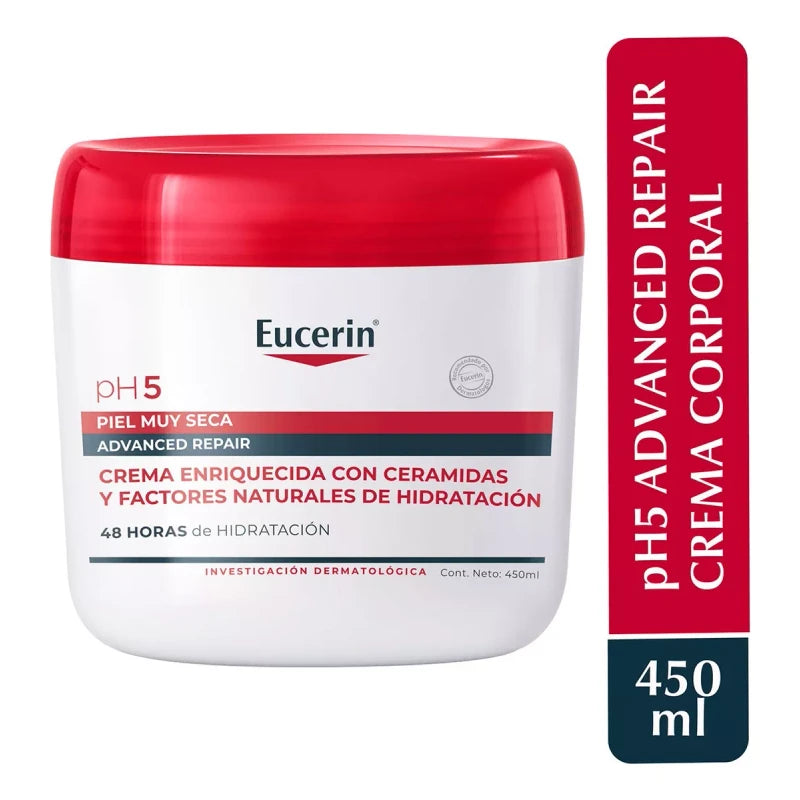 Eucerin Crema Corporal Eucerin Ph5 Advanced Repair 450ml