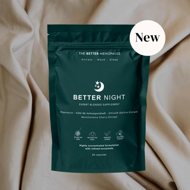 Better Night, All-in-one Blend of Powerful Adaptogens, Vitamins, and Minerals to Help Improve Mood, Calm The Nervous System and Relax The Body for a Better Night's Sleep, 60 Capsules