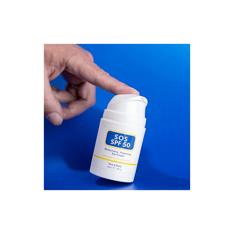 SOS SPF 50 Sun Cream, 50ml