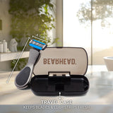 BEARHEAD Head Razor for Men | Skull Shaving Razor for Bald Men | Precision Blades Nick-Free | Sure-Grip Shower Handle | Easy Clean Blades | Travel Case