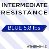 Thera-Band Extra Heavy Resistance Band, Blue, 8-Inch