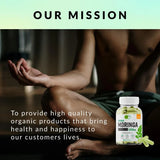 Vitahuma Organic Moringa, Nutrient-Dense Antioxidant Support With Vitamin C, A, E, Calcium, Potassium, Iron, Magnesium, Protein & Amino Acids for Hydration & Energy, Vegan, 1200 MG Per Serving, 30 Day Supply