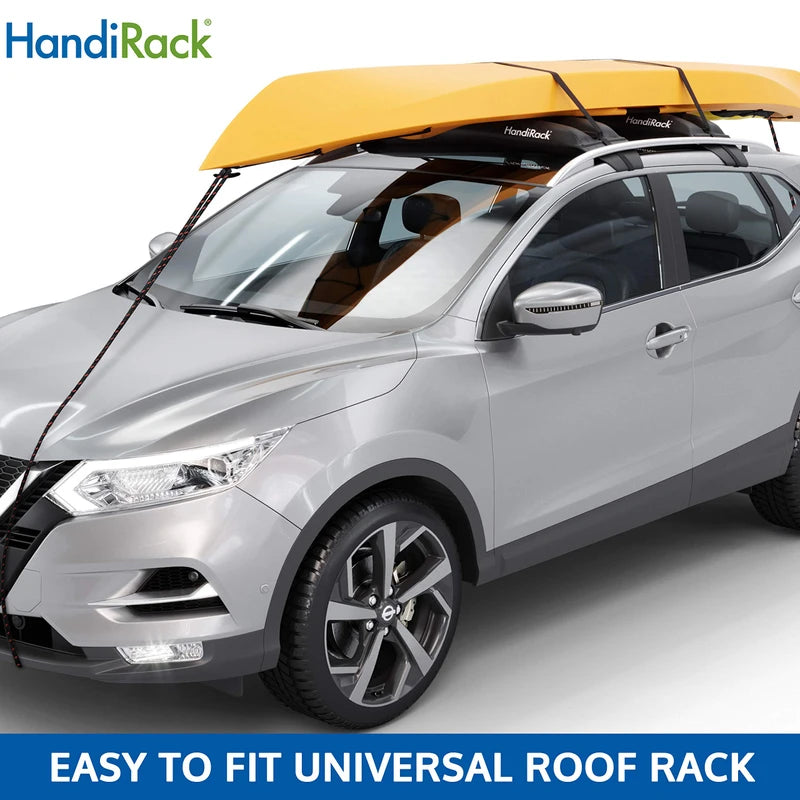 HandiRack - The Original Universal Inflatable Roof Rack - Easy to Haul Kayaks, Canoes and Snowboards - Tie Down Straps and Bow and Stern Lines Included - 175 Pound Load Capacity - Fits Cars and SUVs