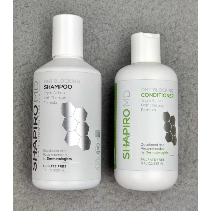 Shapiro MD Hair Loss Shampoo and Conditioner 1-Month Supply DHT Blocking