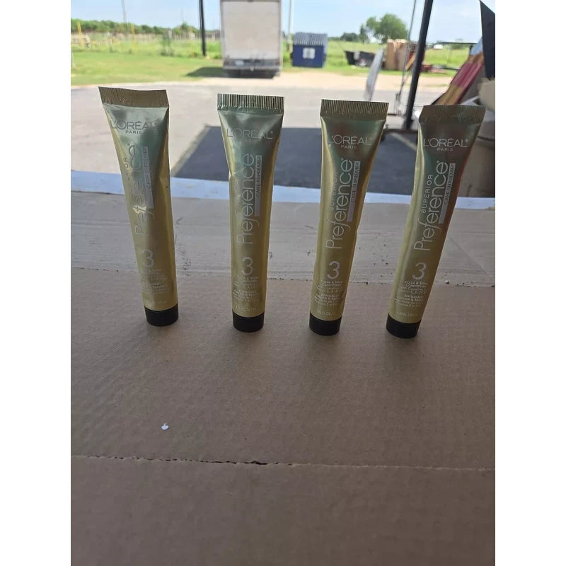 L'Oréal L'Oreal (4) Tubes Superior Preference Care Supreme #3 Conditioner 1.86 oz Lot