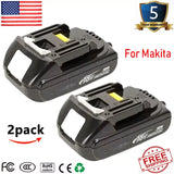 Makita 2 X 18V 3.0Ah Lithium Battery For MAKITA LXT BL1830 BL1815 BL1820B BL1815N Drill