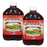 Indian Summer 100% Tart Cherry Juice, Made with Real Fruit, Real Montmorency Cherry Juice Packed with Antioxidants (46 Ounce, Pack of 2)