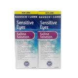 Bausch & Lomb  Sensitive Eyes Plus, 12 Fl oz, Twin Pack