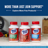 Move Free Advanced Glucosamine Chondroitin MSM + Vitamin D3 Joint Support Supplement, Supports Mobility Comfort Strength Flexibility & Bone + Immune Health - 120 Tablets (60 servings)*