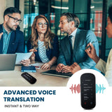 Language Translator Device, Two Way Real-Time Voice Translation, Support 150 Languages, Accurate Offline/Recording/Photo Instant Translation with 3”HD Inch。 Touch Screen for Travel