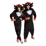 Disguise Sonic Shadow Adult Costume, Official Sonic Movie 3 Hooded Jumpsuit for Men and Women, Adults Size XS/S