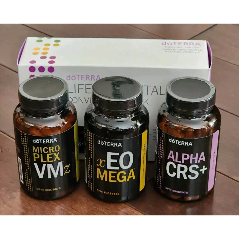 doTerra Lifelong Vitality Convenience Pack LLV Supplements New Sealed Exp. 2025
