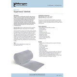 Morgan Thermal Ceramics 2" SuperWool Plus 6x24" Ceramic Fiber Blanket ALTERNATIVE Thermal Ceramics 2192F