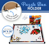 Premium Spinner Puzzle Tray S-1000, Rotating Puzzle Board for 1000 Piece Puzzles, 24 x 30