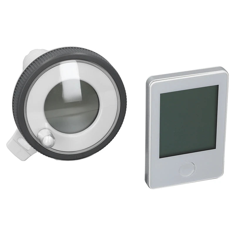 Wireless Solar Pool Temperature Meter High Accuracy IPX8 Waterproof LCD Display Digital Floating Temperature Detector
