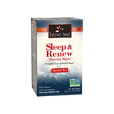 Bravo Herbal Tea Sleep & Renew 20 Tea Bags Easy & Restful Sleep NO GMO
