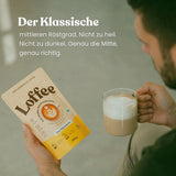 Organic Lupine Coffee | Classic Loffee - Caffeine-free Coffee - Alternative from Lupins | Natural & Regional | 180 g Ground