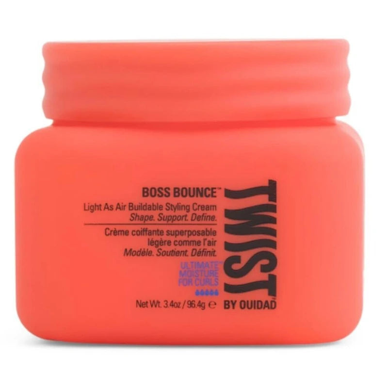 Twist By Quidad Boss Bounce Buildable Styling Cream NET WT 3.4 OZ (Pack OF 6)