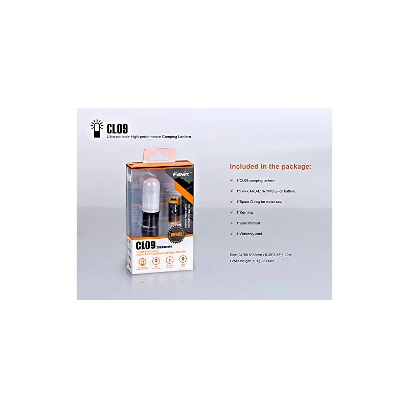 FENIX社 FENIX LEDランタン CL09 アイアングレー CL09GRAY