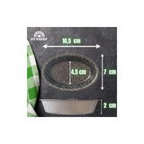 Baking Moulds for Leccesi Pasticciotto Leccese Aluminium Baking Mould with Non-Stick Coating in Stone Look 100% Made in Italy Size 10.5 x 7 cm (6)