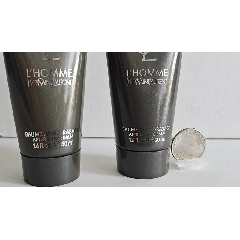 Yves Saint Laurent YSL L'Homme After Shave Aftershave Balm  50ml 1.6oz 2 PIECES