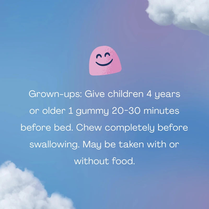 Hello Bello Kids’ Sleep Smart Vegan Gummies with 1mg Melatonin - Very Berry - 60ct