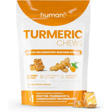 humanN Turmeric Chews – High Absorption Curcumin Complex, Clinically Studied – Orange Citrus Flavor – Joint Health Support – 30 Chews from the Makers of SuperBeets