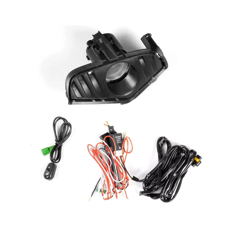 advan_version 2019-2025 For Toyota RAV 4 Clear Pair Fog Lights Bumper Lamps w/Harness Wiring