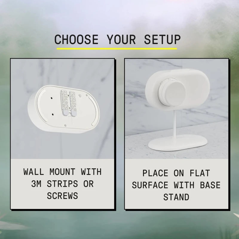 SAINTLY Clean Butt Kit - Touchless Toilet Paper Foam Dispenser - Turn Your Toilet Paper Into Flushable Wipes - Dermatologist Tested Flushable Wipe Alternative Plumbing & Septic Safe