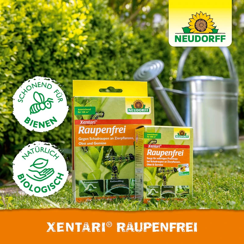 Neudorff Caterpillar-Free Xentari, 25g, Prevents Box tree Moths on Box Trees, Single, 40 x 30 x 30 cm