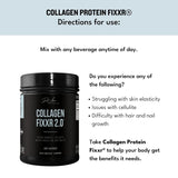 Fixxr Collagen 2.0 by Dr. Amie | with 3 Bioactive Collagen Peptides | Unflavored 30 Servings