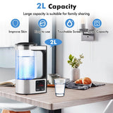 Upgraded 1800 PPB Hydrogen Water Generator with SPE and PEM Technology,Hydrogen Rich Water Machine Unlimite Water Quality