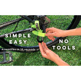 Dog Bike Leash, Hands Free Dog Leashes. Dog Bicycle Lead for Small, Medium and Large Dogs, Designed to Lead one or More Dogs with Maximum Safety, Easy Assembly Without Tools. Patented Product.
