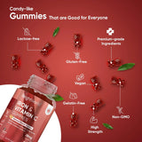 WeightWorld Iron Gummies with Vitamin C - 28mg - 120 Ferrous Fumarate Gummies (2 Months Supply) - Tasty Alternative to Iron Tablets - Immunity & Energy Supplements - Vegan Iron Supplements for Women & Men