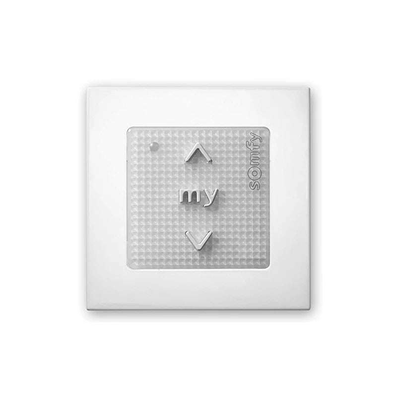 Somfy Smoove Origin RTS White Wall Remote Control