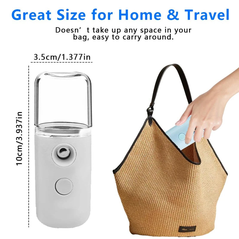 Easy Care Sunshine 15s Heat up Mini Travel Steamer,Rechargeable Cordless Easy Care Sunshine Steamer Battery Operated,Handheld Garment Fabric Steam Iron for Travel Home