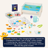 Battat Education – Tracing Light Box – Light Table for Kids – Sensory Lights – Light Up Board for Kids – 3 Years + – Bright Explorer