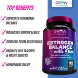 Dr. Berg’s Estrogen Balance DIM (Diindolylmethane) Healthy Estrogen 60 capsules