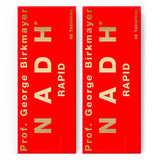 Prof. George Birkmayer NADH RAPID hochdosiert - 70 Rapid Energy Tabletten - 80mg NADH Tagesdosis - veganes Supplement - hochwertiges Nahrungsergänzungsmittel in Form einer Lutschtablette