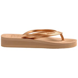 Havaianas Women's wedge flip flops, black, 33 EU