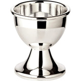 Edzard Egg Cups Classo Heavy Silver Plated - Cup Set for Eggs, Silver Egg Cups, Modern Holder for Breakfast Eggs, Egg Tray - Crockery for Holidays, Holiday Egg Cups (Height 5 cm), Set of 2