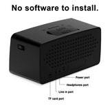 iGuerburn Dementia Music Player for Elderly, Memory Loss, Vision Impaired Patients, 32GB Simple Mp3 Box with USB, Alzheimers Products Gifts for Seniors | Easy to Use - Black