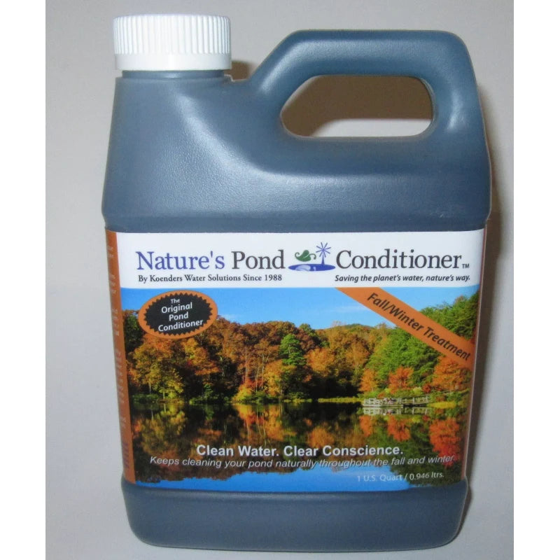 Koender's Koenders Nature's Pond Conditioner Fall-Winter USA 32oz Reduces Muck Sludge Odor