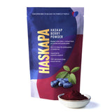 Haskapa | Superberry Powder | Made With 100% Natural Vegan Whole Haskap Berries | High in Vitamin C + Antioxidants | Gluten Free | Superfood Made from Freeze Dried Berries | (30 Day Supply)