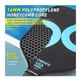 OMDEX V6 Pickleball Paddle T700 Raw Carbon Fiber Pickleball Paddle 16MM USAPA