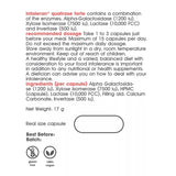 Intoleran Quatrase Forte for FODMAP Intolerance, Enzyme Mix to Support Healthy Digestion - 36 Vegan Capsules, White, 0.6 pounds