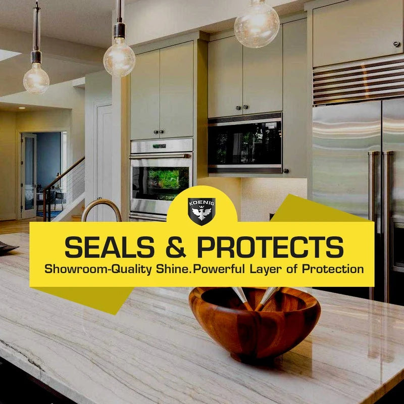 Koenig Spray Polish | Multipurpose Cleaner and Polish | Green-Based Polish Spray | Household Spray Polish and Cleaner | Multipurpose Polish for Home & Auto